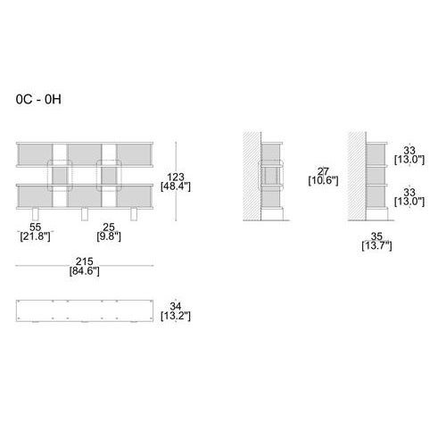 Mid-Century Modern Nuage Shelving Unit by Charlotte Perriand for Cassina For Sale - Image 6 of 10