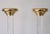 Mid-Century Modern Charles Hollis Jones Art Deco Style Lucite & Brass Candlesticks - A Pair For Sale - Image 3 of 7