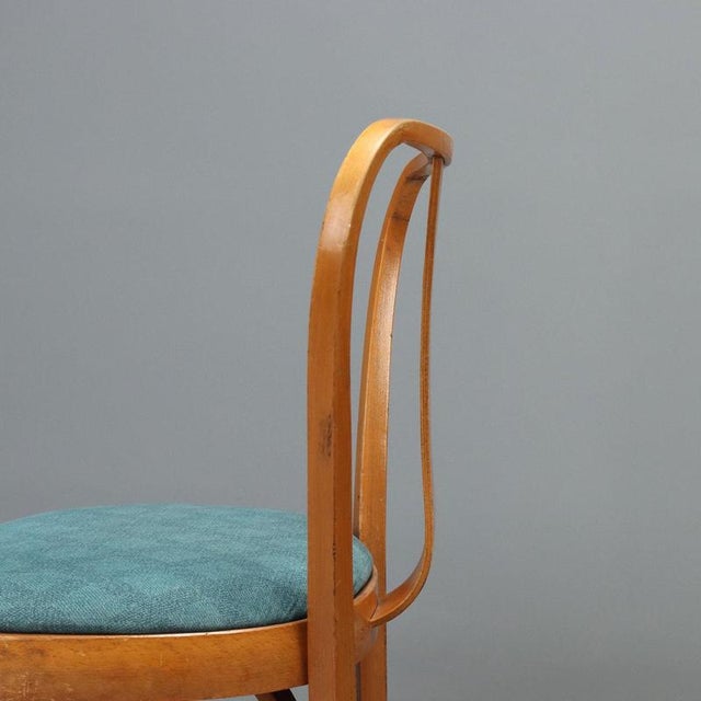 Beech Dining Chairs, 1960s, Set of 6 For Sale - Image 5 of 10