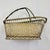Metal French Woven Silver Metal Wine Bottle Carrier and Server - 1930s For Sale - Image 7 of 17