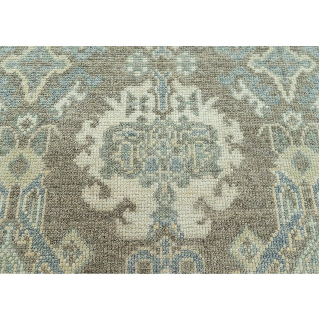 Turkish Turkish Oushak Rug 4'x 7' #19335 For Sale - Image 3 of 8
