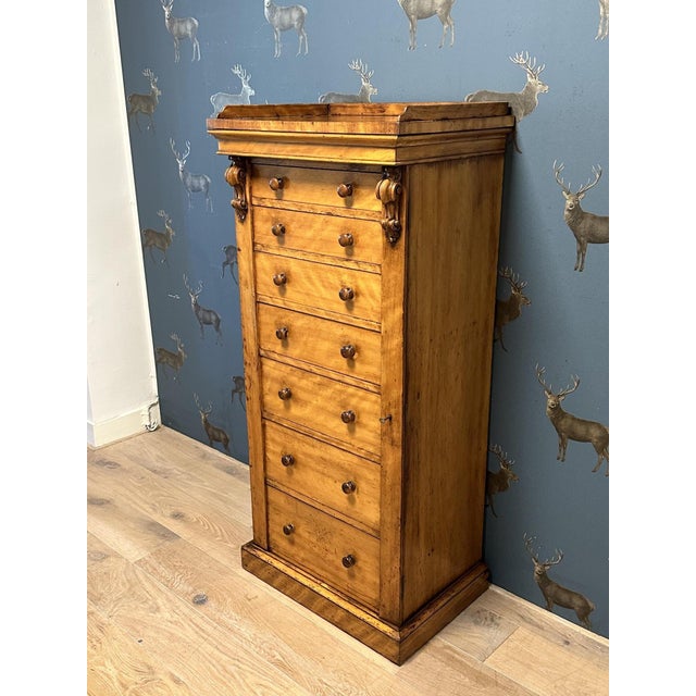 Wellington Chest of Drawers For Sale - Image 11 of 14