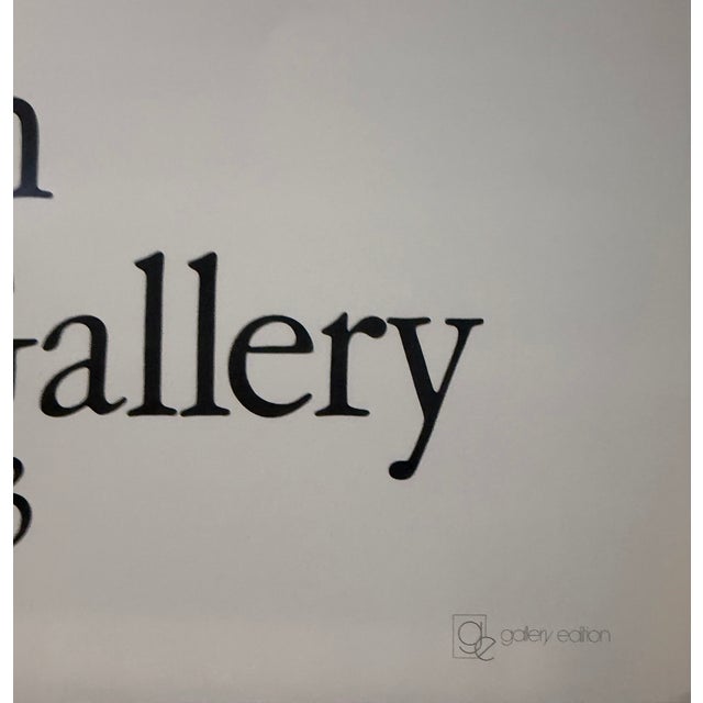 Peter Ruting (1938-2015), the Red Line, 1983, Copyright 1984 Verkerke Gallery, Printed in Netherlands For Sale - Image 4 of 9