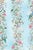 Mahjong Floral Stripe Grasscloth Wallpaper by House Party | Bam Blue | 8 Yards For Sale - Image 4 of 8