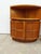 Pair of Vintage Mid Century Modern Teak Low Corner Cabinets by Nathan For Sale In New York - Image 6 of 9