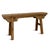 Wood Vintage Elm Village Bench For Sale - Image 7 of 7