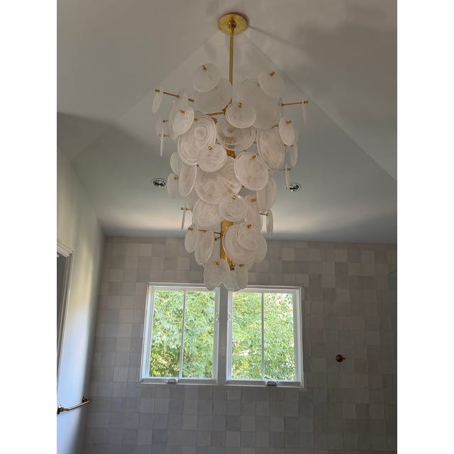 Designer statement chandelier — the Loire Cascading Chandelier by AERIN for Visual Comfort Signature (retails new for...