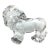Val Saint Lambert Crystal Lion Figurine For Sale
