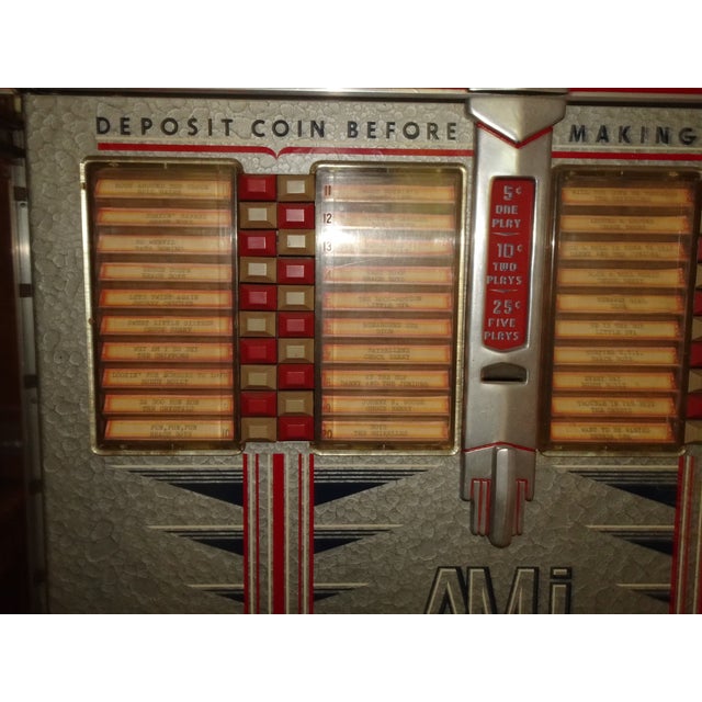1950's White Ami Jukebox Model C40 For Sale - Image 18 of 18