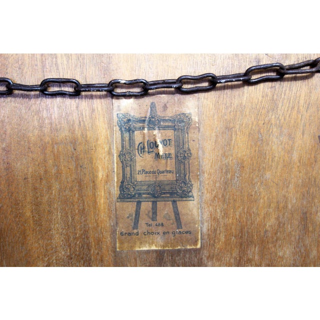 1930s Art Deco Mirror, 1930s For Sale - Image 5 of 12