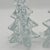 Vintage Crystal Clear Glass Christmas Trees - A Pair For Sale - Image 9 of 12