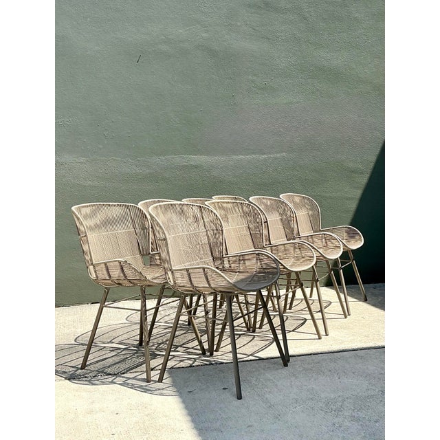 Vintage Originals Rose Dining Chairs - Set of 8 For Sale - Image 12 of 12