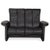 Soul Leather Three-Seater and Two-Seater Sofas from Stressless, Set of 2 For Sale - Image 5 of 18