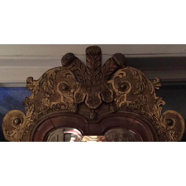 18th Century English George II Walnut & Gilt Pier Mirror For Sale In New York - Image 6 of 11
