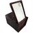 Antique Chinese Painted Wood Jewelry Box With Mirror and Brass Fittings For Sale - Image 9 of 10