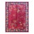 1920s Pink Floral Modern Antique Chinese Art Deco Rug 9'0" X 11'6" Handknotted Wool Carpet For Sale