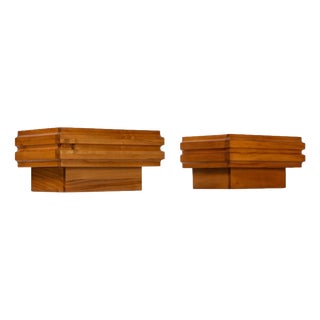 Night Cabinets by Ronald Haeusler for Maison Regain, France, 1970, Set of 2 For Sale