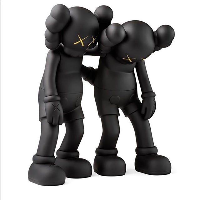 KAWS Along The Way - Black version New & unopened in its original packaging. Medium: Vinyl & Cast Resin Provenance: Modern...