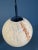 Cream Marbled Glass Pendant Lamp, 1970s For Sale - Image 8 of 10