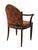 Magnificent and rare Art Deco Amsterdamse School armchair. Design by Paul Bromberg for H.Pander & Zonen Den Haag. Striking...