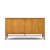 Paul McCobb for Calvin Mid Century Walnut and Brass Room Divider Credenza With Hutch For Sale - Image 9 of 15