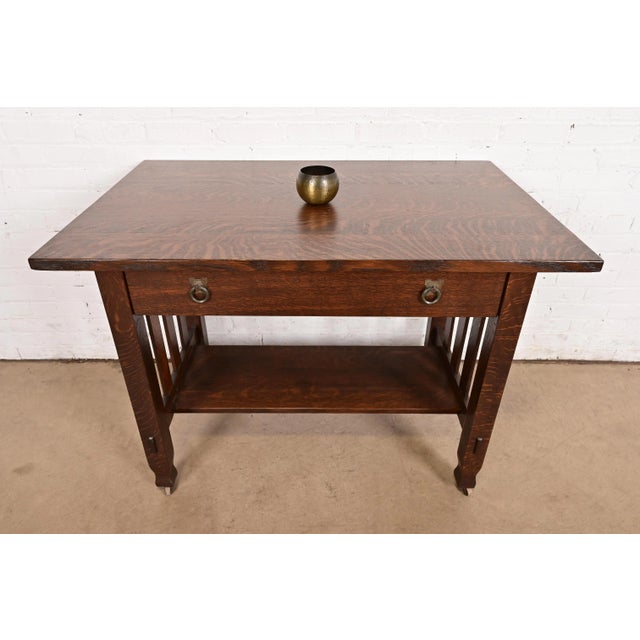 Metal Roycroft Antique Arts & Crafts Brass Over Hammered Copper Small Bowl or Vase, Circa 1920s For Sale - Image 7 of 8