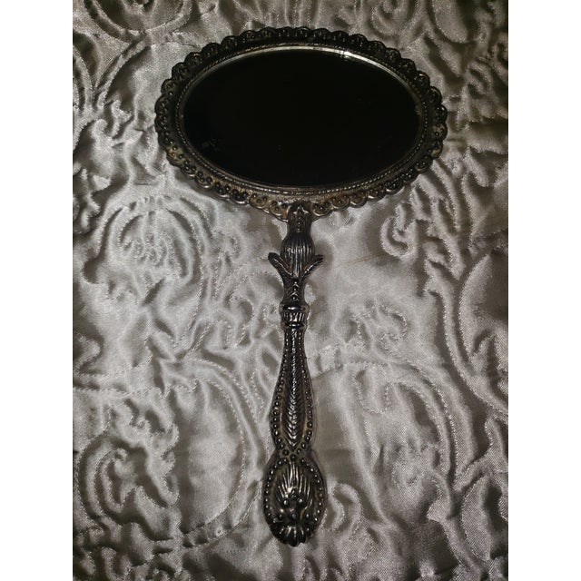 Antique HandHeld Vanity Mirror Chairish