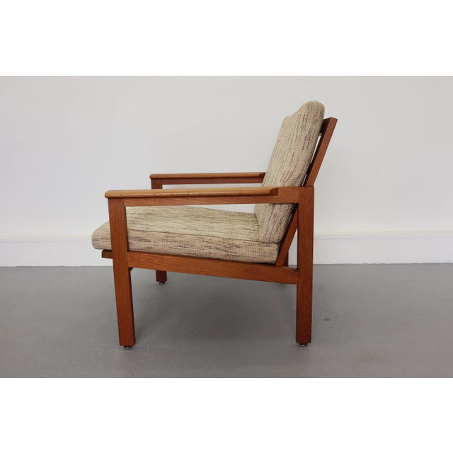 Armchair by I. Wikkelso for Niels Eilersen, Denmark, 1960s For Sale - Image 9 of 15