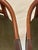 Petite Scale Mid-Century Italian Walnut Horseshoe Rail Back Armchairs - A Pair For Sale - Image 13 of 18