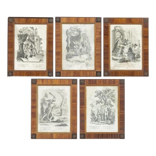 Religious Scenes, Engravings, 1920s, Set of 5 For Sale