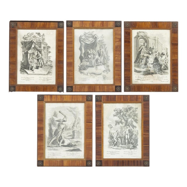 Religious Scenes, Engravings, 1920s, Set of 5 For Sale
