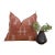 Rust Cascade Cactus Silk Moroccan Pillow For Sale