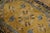 1980s 1980s Gold Medallion Floral Vintage Chinese Silk Carpet 4'1'' X 6'2" Pile Knotted Rug For Sale - Image 5 of 9