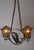1920s Arts and Crafts Wrought Iron and Leaded Glass Fish Pendant Lamp, Germany, 1920s For Sale - Image 5 of 15