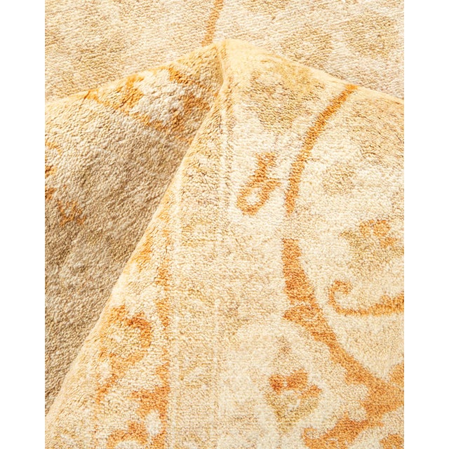 Textile Mogul, One-of-a-Kind Hand-Knotted Area Rug - Ivory, 8' 0" x 10' 5" For Sale - Image 7 of 8