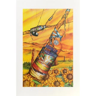 Absolut Statehood: Kansas, Gordan Sherman Lithograph For Sale