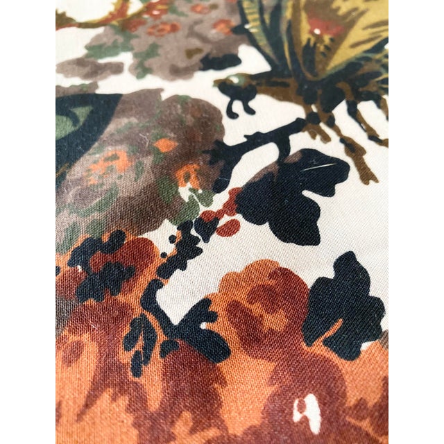 46.5” XL Wool Modernist Abstracted Butterfly Scarf (Turkey) For Sale - Image 9 of 12