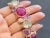 Bochic "Capri" Vintage Ruby, Diamond & Sapphire Bracelet Set In 18K & Silver For Sale - Image 10 of 18