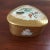 Vintage Gold Lusterware Porcelain Fan Box From Japan For Sale - Image 4 of 10
