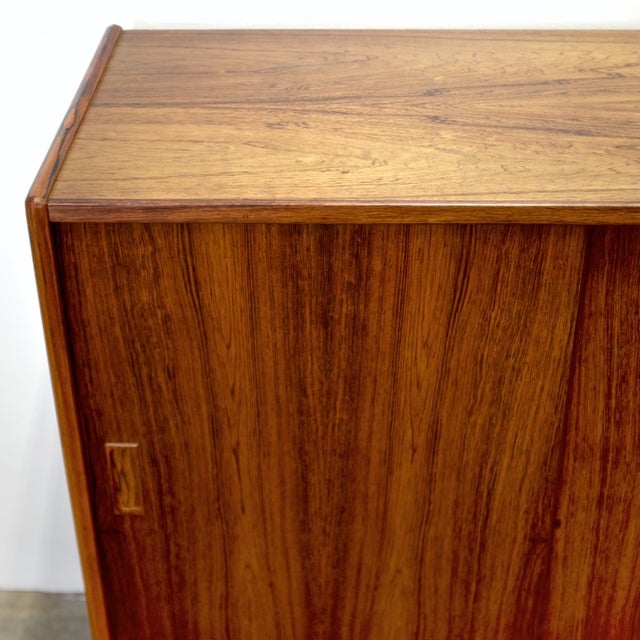Westergaard Møbelfabrik Danish Rosewood Highboard / Tall Sideboard Designed by Børge Seindal For Sale - Image 10 of 18