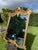 1960s Large Regency Chinoiserie Pagoda Mirror in Gold Leaf, Newly Restored, 51.5”h For Sale In Miami - Image 6 of 12
