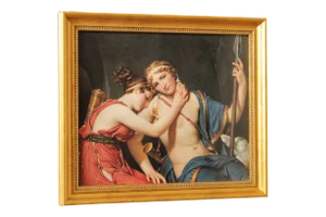 Jacques-Louis David Fine Art Print, 'The Farewell of Telemachus and Eucharis'