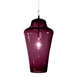 Lavra Pendant Light from the Versuvius Collection in Lilac For Sale
