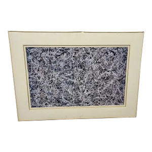 Orig Vintage Jackson Pollock Moca La Museum Exhibition Poster 1984 “Number One”