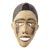 Early 20th Century Kongo Pigmented Mask on Custom Stand For Sale