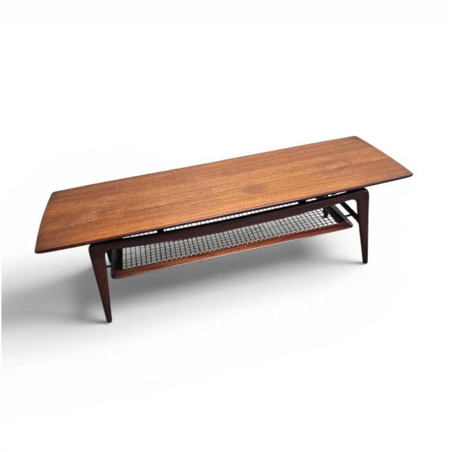 Coffee Table by Louis Van Teeffelen for Wébé, 1960s For Sale - Image 9 of 9