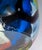 Blue Vintage Murano Glass Vase, Signed For Sale - Image 8 of 8