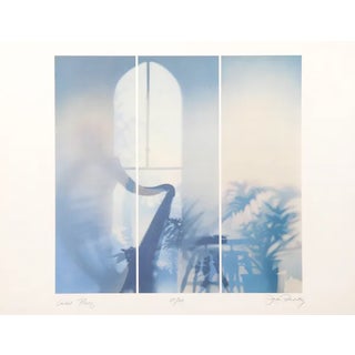 Jack Radetsky, Musical Series I (Harp), Lithograph For Sale