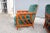 Set of Cherrywood & Forest Green Velvet Lounge Chairs by Paolo Buffa, 1950s For Sale - Image 10 of 16