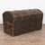 Large Swedish Oak Trunk With Original Green Painted Finish, Dated 1785 For Sale - Image 18 of 18